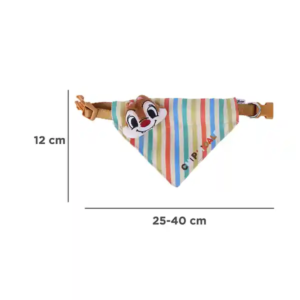 Pañuelo Accesorio Para Mascotas Chip Dale Animals Miniso