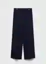 Pantalón Gioia Navy Talla 40 Mujer Mango