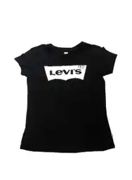 Levi's Camiseta Manga Corta Mujer Negro Talla L