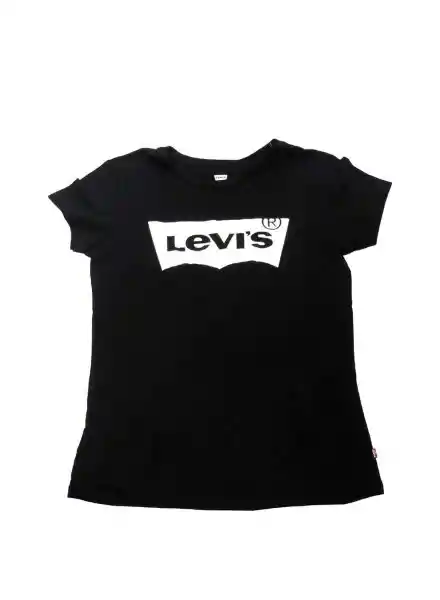 Levi's Camiseta Manga Corta Mujer Negro Talla L