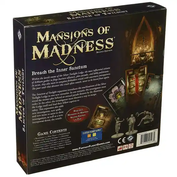 Asmodee Juego de Mesa Mansions of Madness Sanctum of Twili