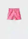 Short Bañador Cerezab Geranio Talla 05 Niños Mango