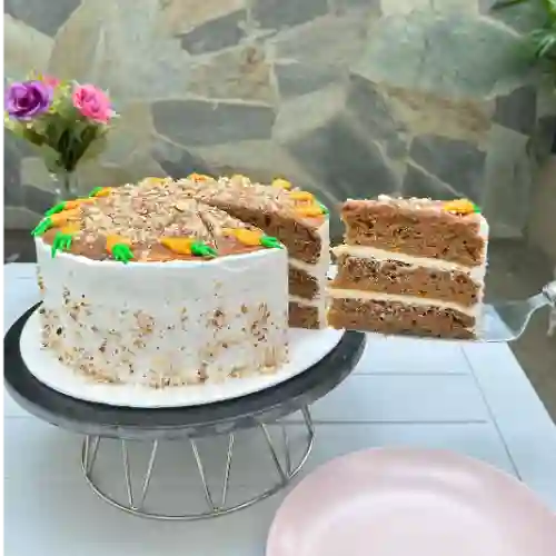 Porcion de Torta de Zanahoria