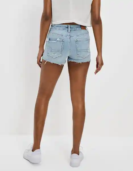 Short Mujer Azul Talla 10 400381242103 American Eagle