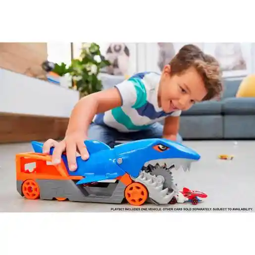 Hot Wheels Carro Coleccionable Remolque Tiburon