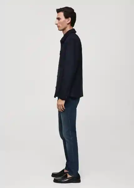 Jean Jude Blueblack Talla 38 Hombre Mango