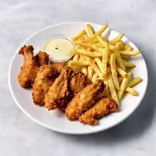 Alitas X6, Alitas De Medio Juego