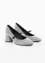 Zapatos Sofi1 Plata Talla 38 Mujer Mango