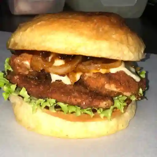 Hamburguesa Chicken BBQ