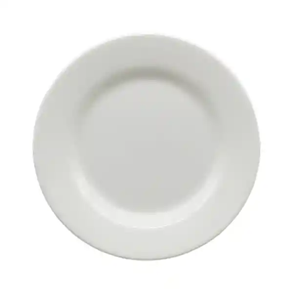 Sabana Plato Circular Plano Grande Blanco