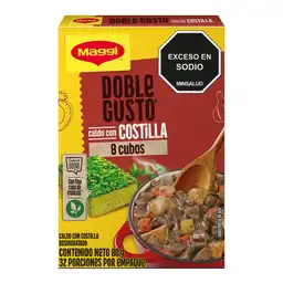 Caldo con Costilla MAGGI Doble Gusto 10 cubos x 80g