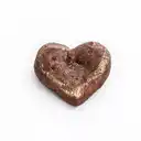 Mini Corazón Brownie Relleno Sin Azúcar