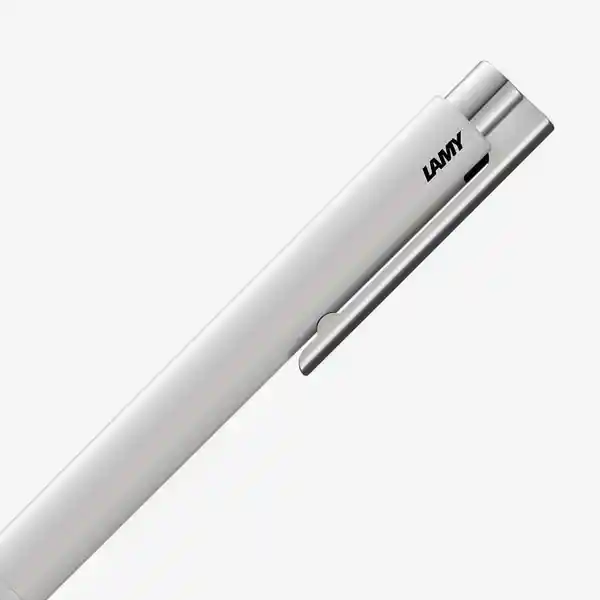 Lamy Bolígrafo Clip Metálico Logo Blanco