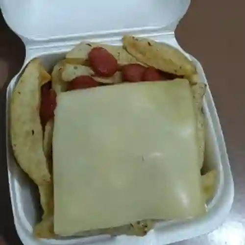 Salchipapa Sencilla