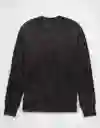 Buzo Hombre Negro Talla: SMALL 2486094 American Eagle