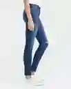 Jean Low Rise Rusty Mujer Azul Clásico 4 Chevignon