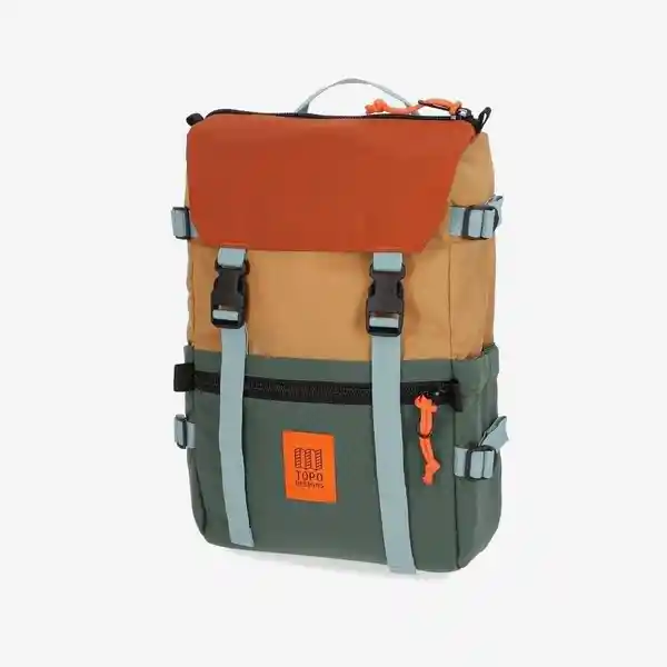 Topo Designs Mochila de Aventura Rover Forest/ Khaki 20 L