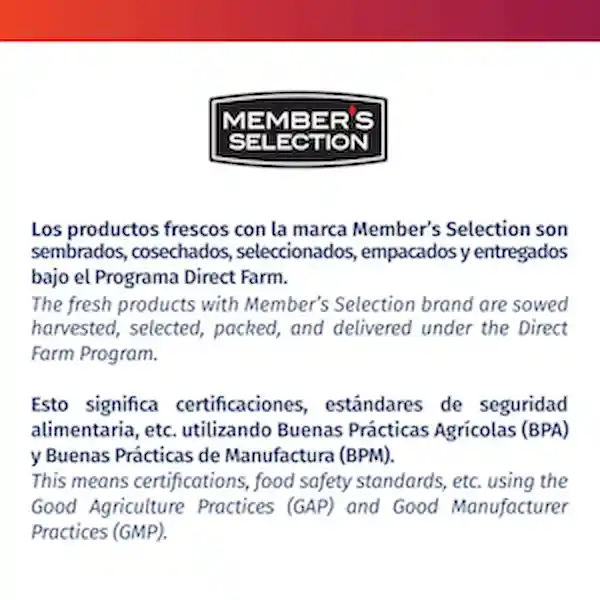  Manzana Pink Lady Members Selection 