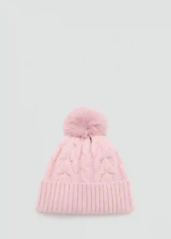 Gorro Pinky Rosa Palo Talla 96 Niñas Mango