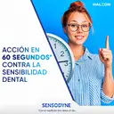 Sensodyne Crema Dental Rápido Alivio Blanqueador
