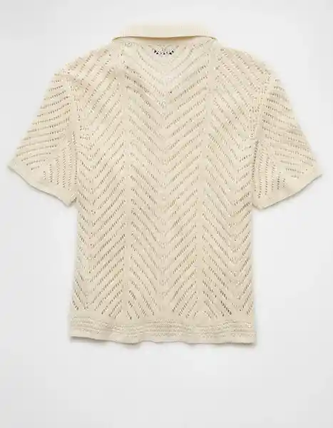 Suéter Mujer Blanco Talla X-Small American Eagle 1184106