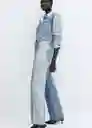 Jean Olivia Tejano Medio Talla 38 Mujer Mango