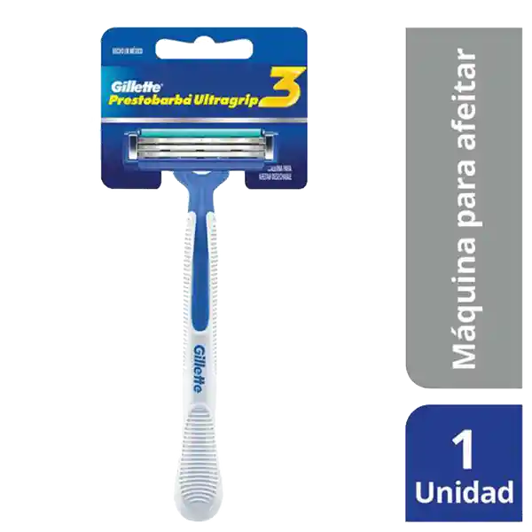 Gillette Prestobarba3 Ultragrip Máquinas Desechables 12 Unidades