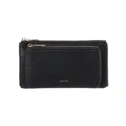 Bolso Cartera Multiuso Con Asa de Mano Negro Serie Miniso