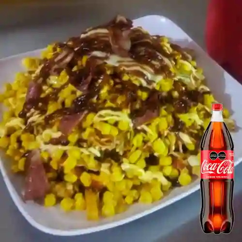 Combo Mazorcada Grande + Coca Cola Original 1.5 L