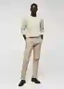 Pantalón Dublino Arena Talla 46 Hombre Mango