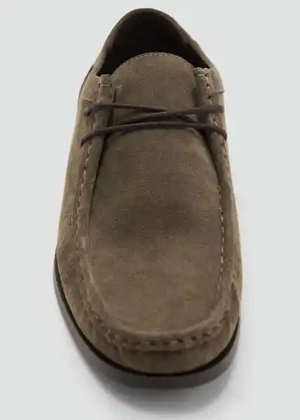 Zapatos Wallabee Khaki Talla 44 Hombre Mango
