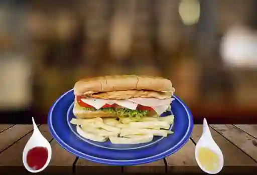 Combo Sándwich Cubano Subway