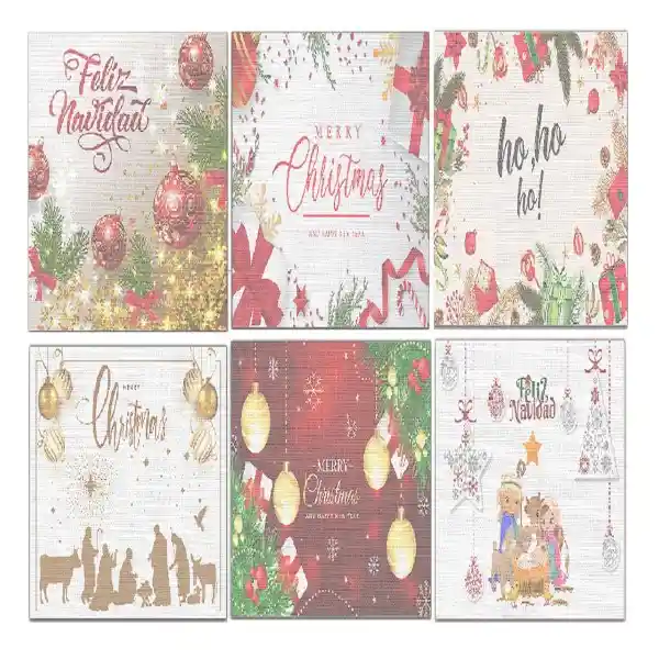Cotidiana Individual Navideño Screen 30 x 40 cm