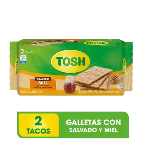 Galleta Tosh Ajonjoli Fit Bolsa 9 x 3 x 225 g