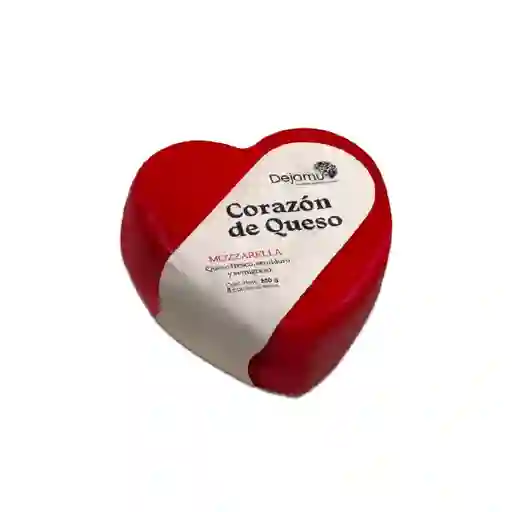 Queso Deja-mu Corazon Mozarella Hilado