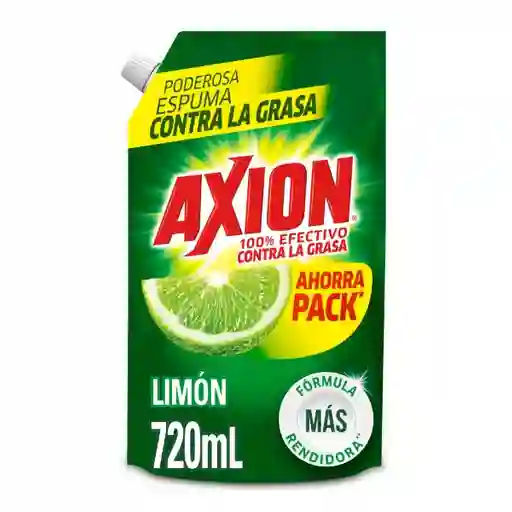 Lavaplatos Liquido Axion Limon 720ml