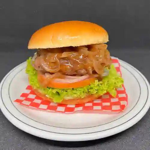 Hamburguesa Cebolla Caramelizada