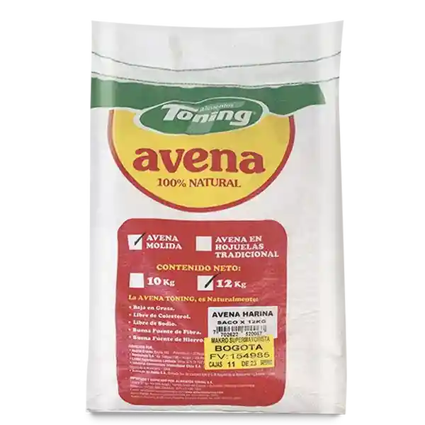 Toning Avena Molida