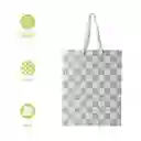 Bolsa de Regalo Mediana Serie Silver Gray Miniso