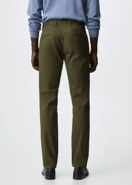 Pantalón Barna Caza Talla 46 Hombre Mango