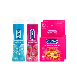 Combo Durex Lubricante Cereza + Durex Gel Lubricante Cosquillas