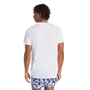 Adidas Camiseta Manga Corta Run it Bl Tee M Hombre Blanco T.M