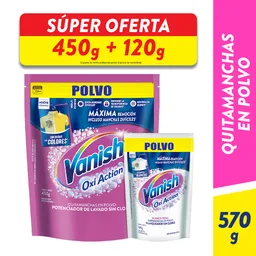 Vanish Desmanchador Rosa + Blanco