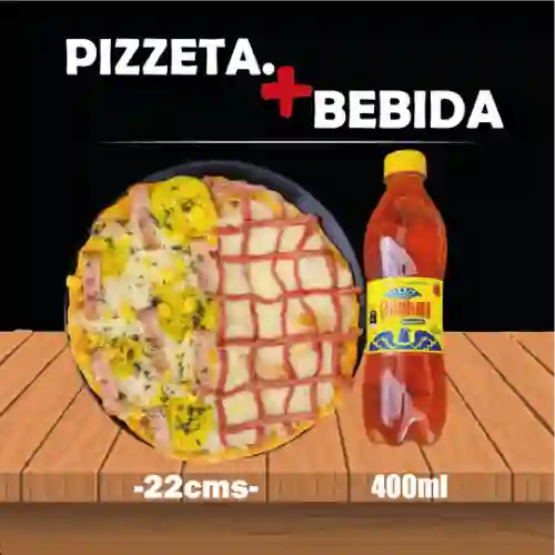 Pizzeta+bebida400ml