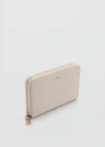 Billetera M Martes Offwhite Talla 99 Mujer Mango