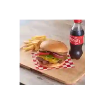 Hamburgesa + Francesa + Gaseosa