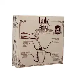 Lok Chocolate De Taza Sticks De 60% Cacao