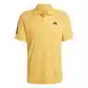 Adidas Camiseta Club 3Str Hombre Naranja S