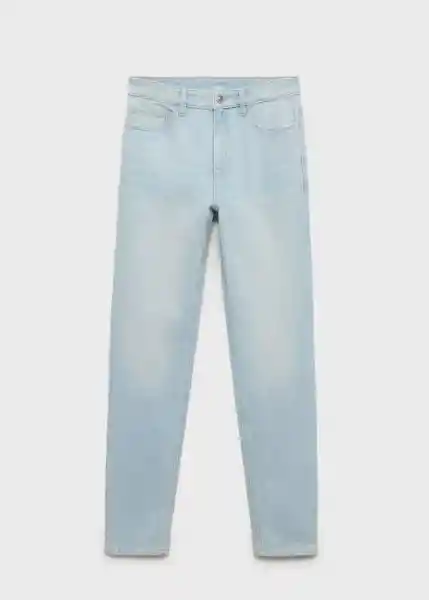 Jean Newmom Tejano Claro Talla 34 Mujer Mango