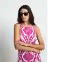 Vestido Mujer Rosa Boreas Medio Talla S 472F032 Naf Naf